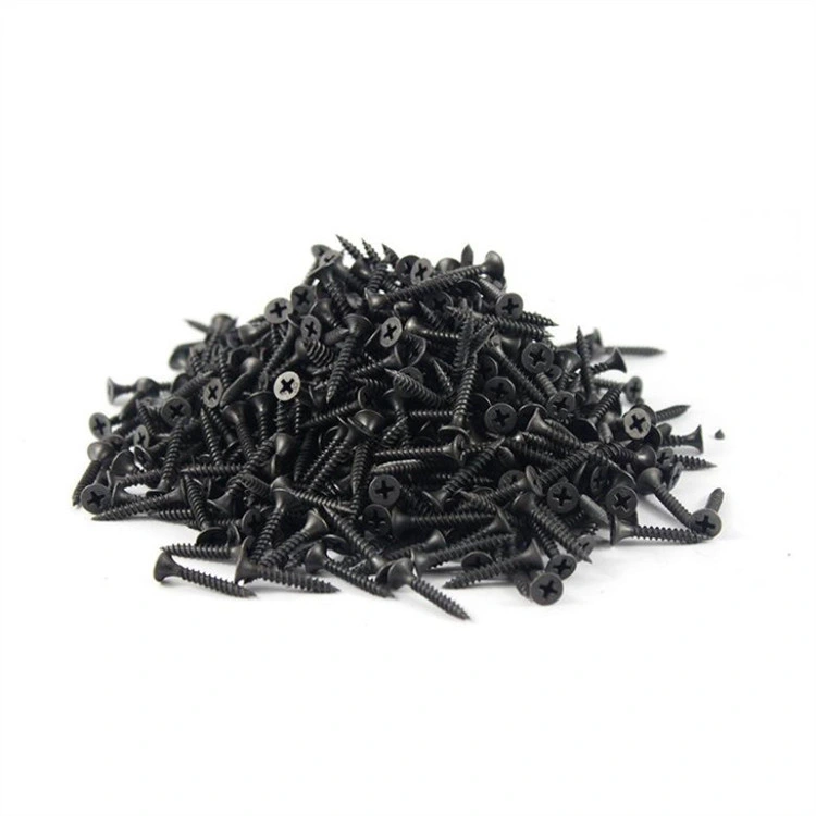 Black/Gray Phosphated Bugle Head Gypsum Board Screw Coarse Thread Drywall Screw