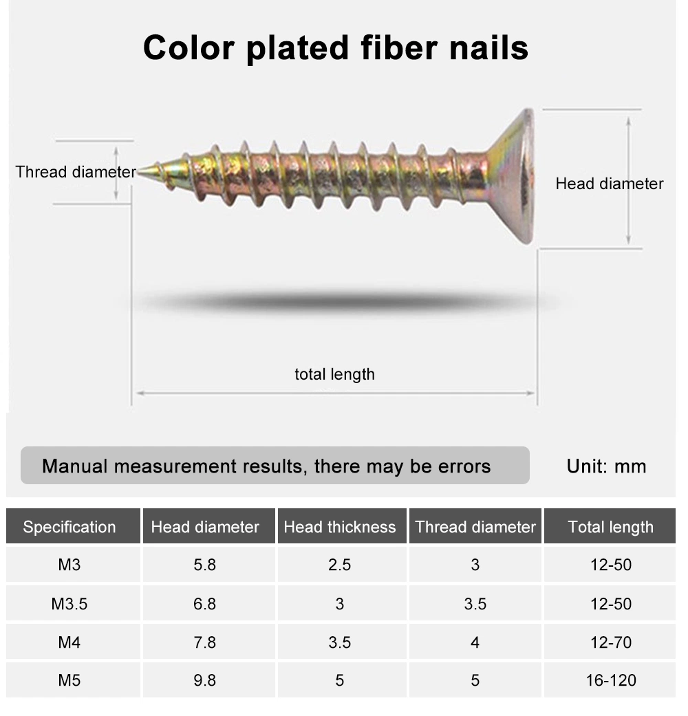 Black/Gray Phosphated Gypsum Board Screw Coarse Thread Tornillos Screw for Drywall