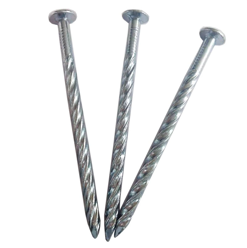 Galvanized Steel Common Steel Wire Spiral Ring Shank Nail for Pallet