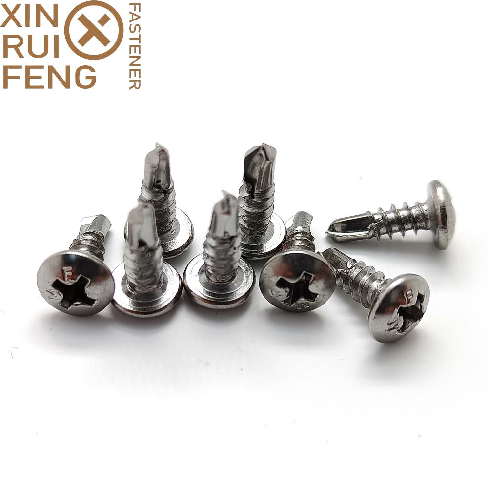 Xrfscrewcom Ss 410 Stainless Bi-Metal Steel Csk Head Self Drilling Screws