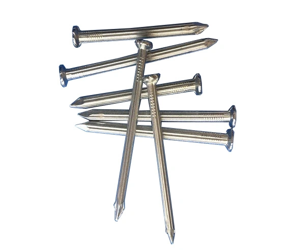 Galvanized Flat Head Iron Steel Concrete Nails with Twisted Shank for Building