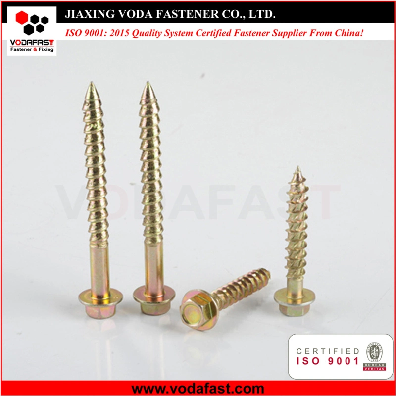 Vodafast Yellow Zinc Plated Wood Screws Drywall Screw