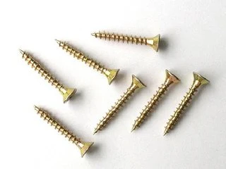 Countersunk Trox Head Chipboard Screw with Serration in Middle Screw, Zinc Plated, New