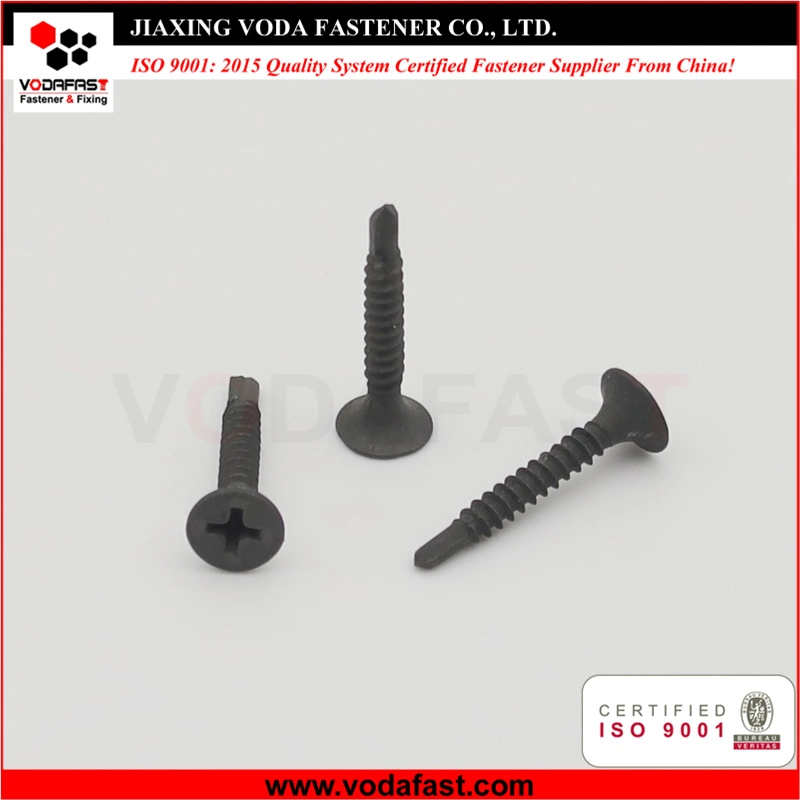 Vodafast Trumpet Head Self Drilling Screw C1022 Black