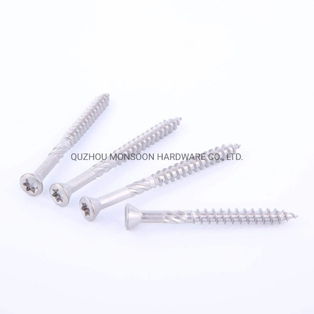 Stainless Steel Torx Deck Screw with Serration in Middle