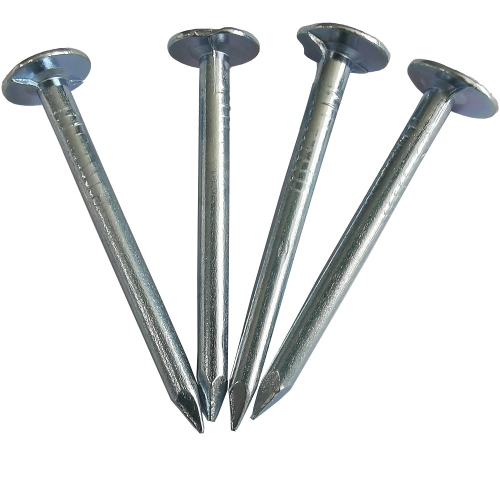 Blue Zinc Coated Clout Nail for Construction with Competitive Price