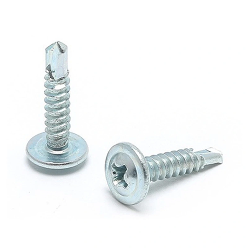 Galvanized Phillips Truss/Wafer Head Self Drilling Screw for Metal