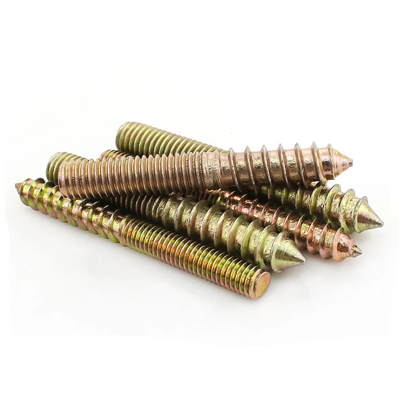 Pointed Tail Double Headed Self Tapping Wooden Drywall Screws Stud Bolt