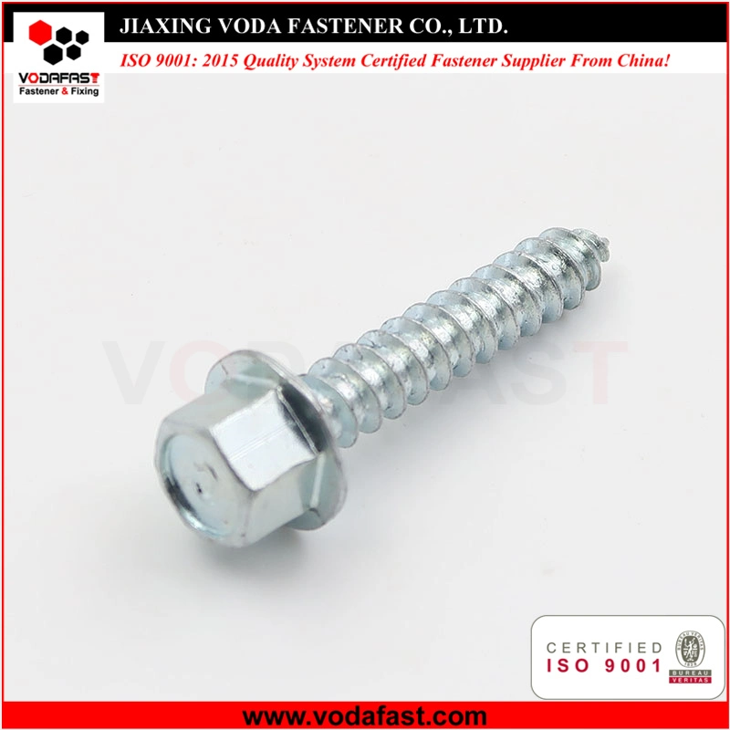 Vodafast Hex Washer Head Self Tapping Screw with Serration