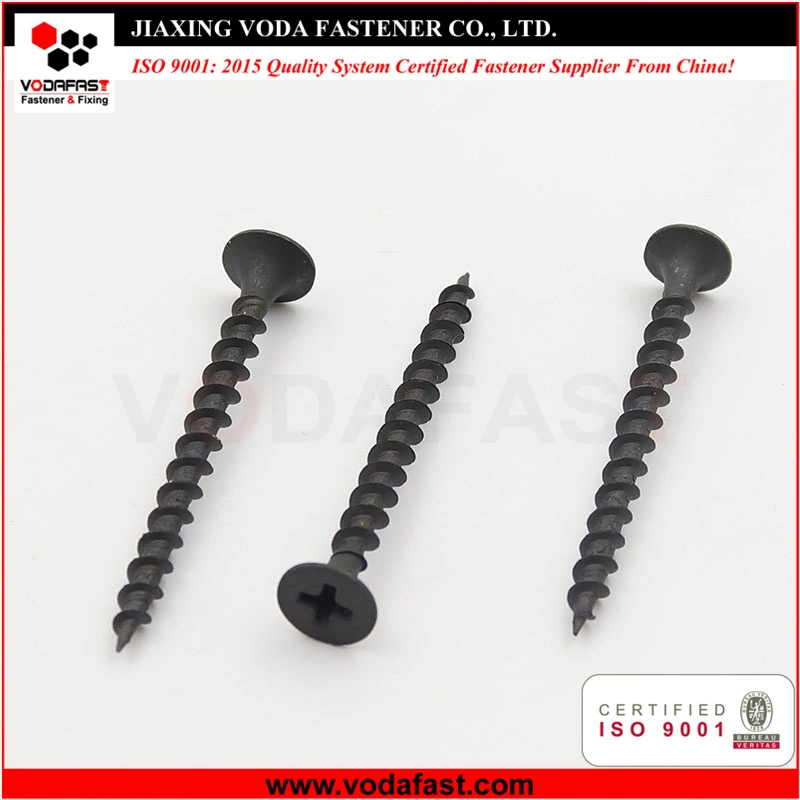 Vodafast Drywall Drilling Tapping Screws Black