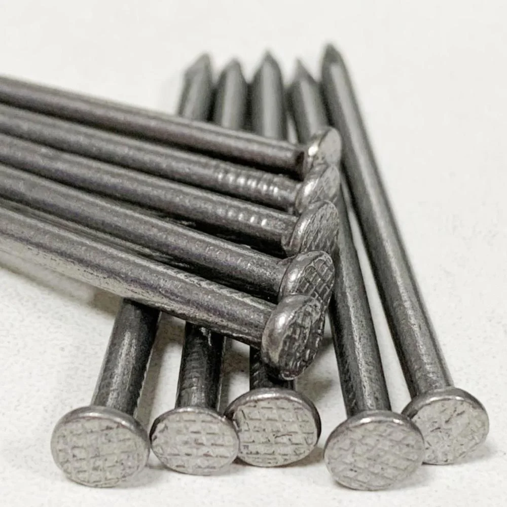 Steel Common Wire Nails Building Polished Flat Head Carpentry Siding Wood Nails for Wood Iron Construction Nail