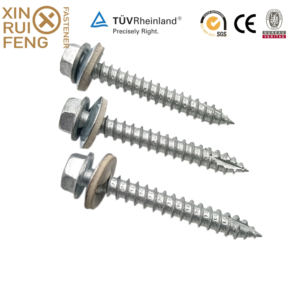 Xinruifeng Fasteners Building Purlin Crest Roofing As3566 Class 3 Ruspert Guard Timber Hex Washer Head Self Drilling Screws