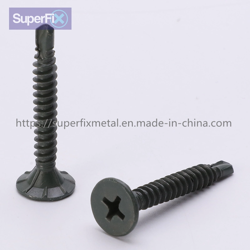 C1022 Phillips Wafer Head 8 Nibs Self-Drilling Ruspert Ceramic Coating Concrete Screw