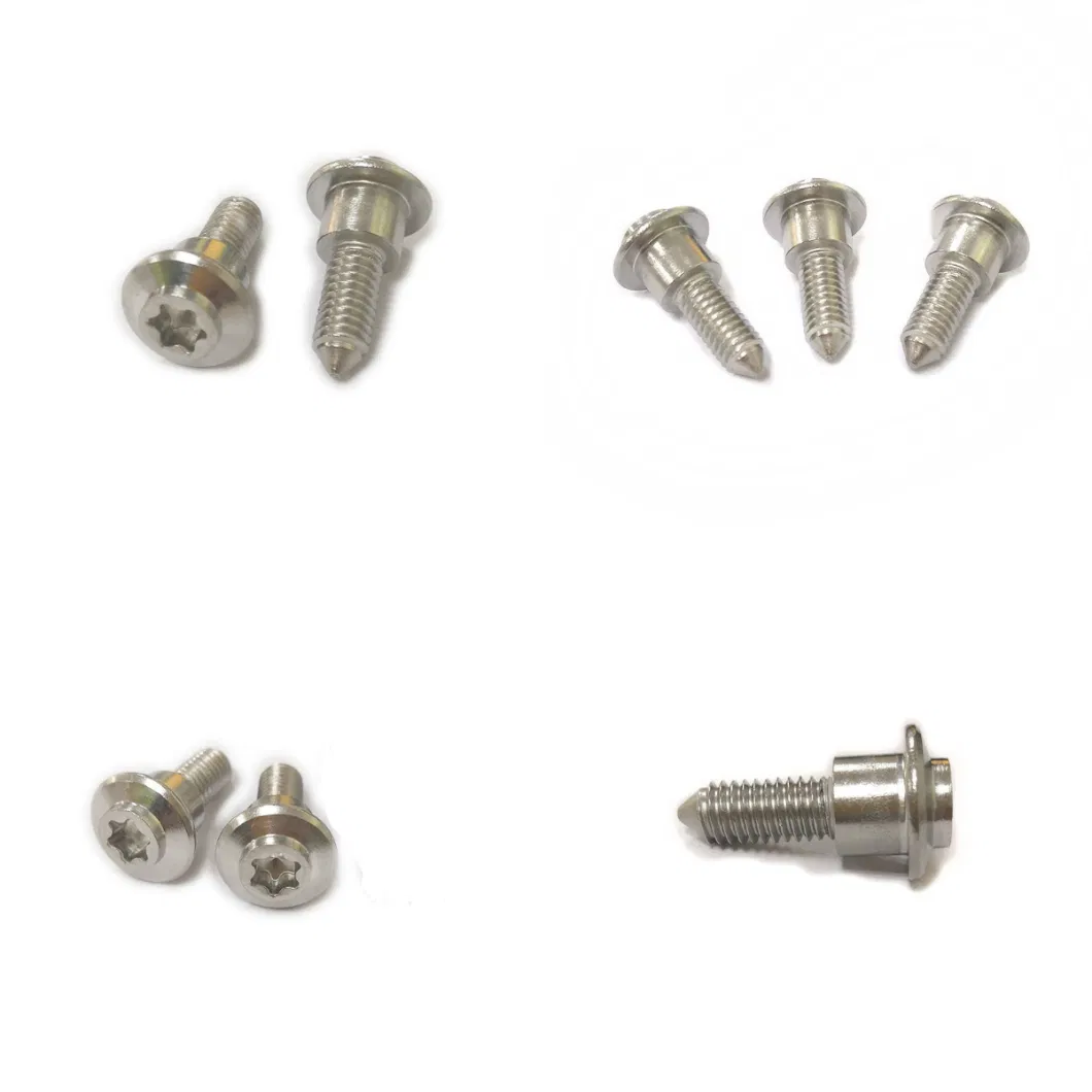 Flower Head Soltted Plum Groove Screw Step Self Tapping Screw