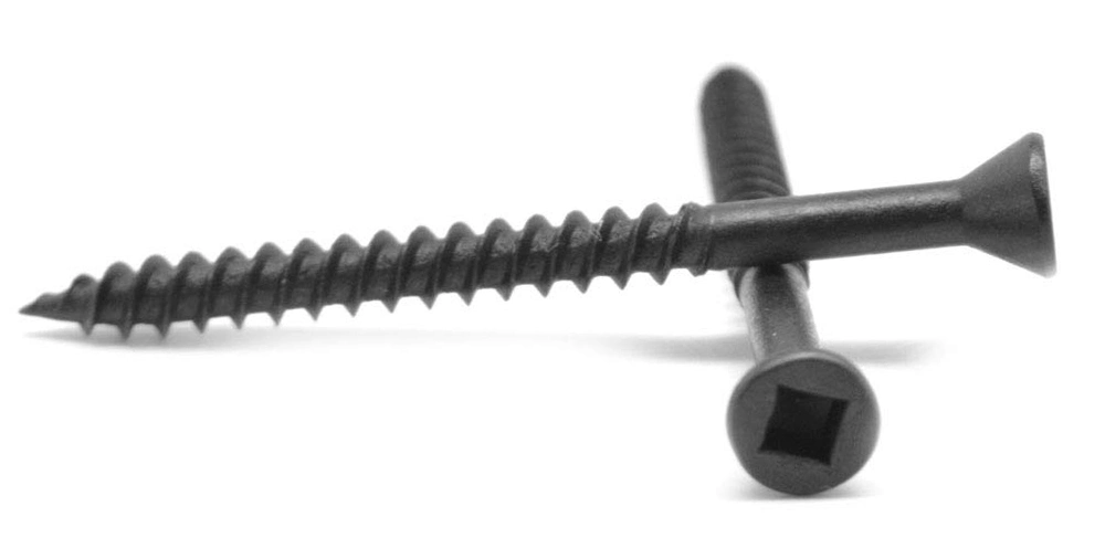 Black/Gray Phosphated Trim Countersunk Head Square or Phillips Drive Wood Cabint Screw Drywall Screws Made in China