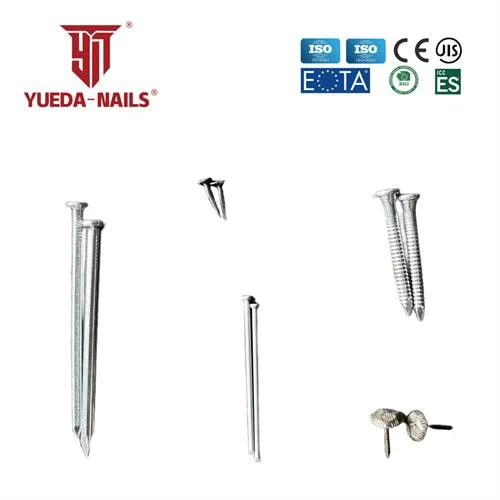 Shanghai Yueda Building Common HDG Bright Eg SS304 Loose Nails for Construction