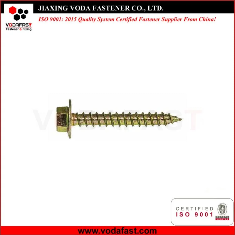 Vodafast Yellow Zinc Plated Wood Screws Drywall Screw