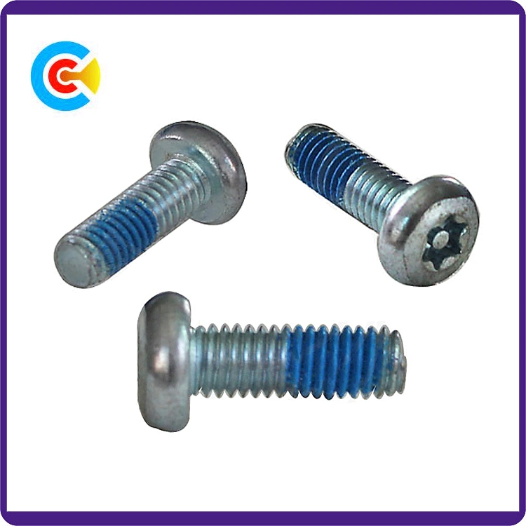 Stainless Steel Galvanized/M2.3 Flower/Cinquefoil Fasteners Pan Head Screws with Column