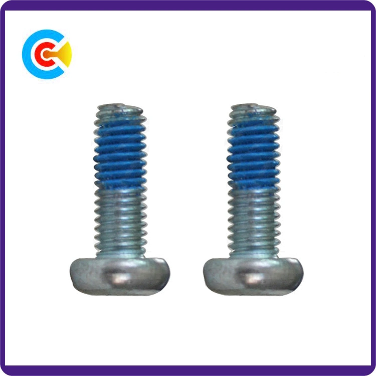 Stainless Steel Galvanized/M2.3 Flower/Cinquefoil Fasteners Pan Head Screws with Column