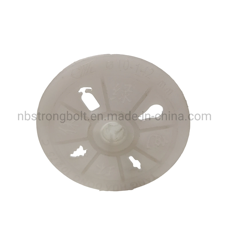 Insulation Fixing Plastic Cap Heat Preservation Nail for Wall Construction 10X122