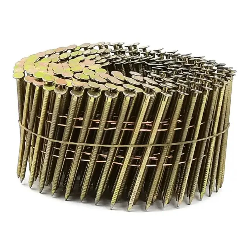 3000 PCS Per Roll Pallet Jumbo High Load Jumbo Coil Nails for Automatic Pallet Machine 2-1/4&prime;&prime;x0.099&prime;&prime; (2.5X57mm)