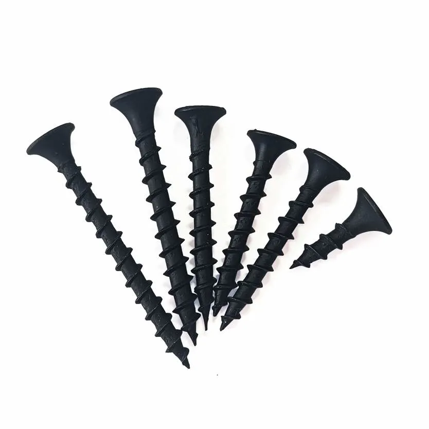 Black/Gray Phosphated Bugle Head Gypsum Board Screw Tornillos Self Drilling Drywall Screw