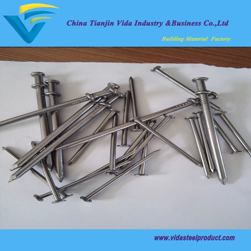 Duplex Head Nail Price /Bright Polished Duplex Head Nails/Double Headed Nail