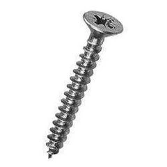 Countersunk Trox Head Chipboard Screw with Serration in Middle Screw, Zinc Plated, New