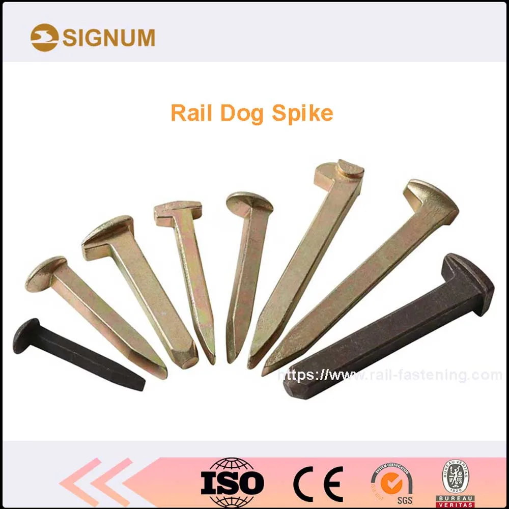 Light Crane Rail Dog Spikes Cut Track Spike Timber Screws