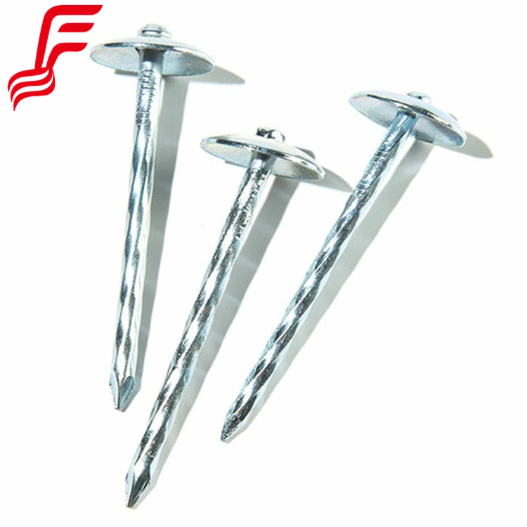 Roofing Screw Nails with Plastic Caps Building Nails