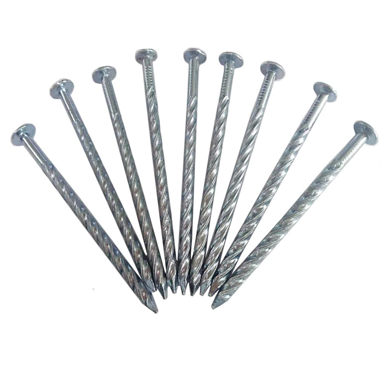 Galvanized Steel Common Steel Wire Spiral Ring Shank Nail for Pallet