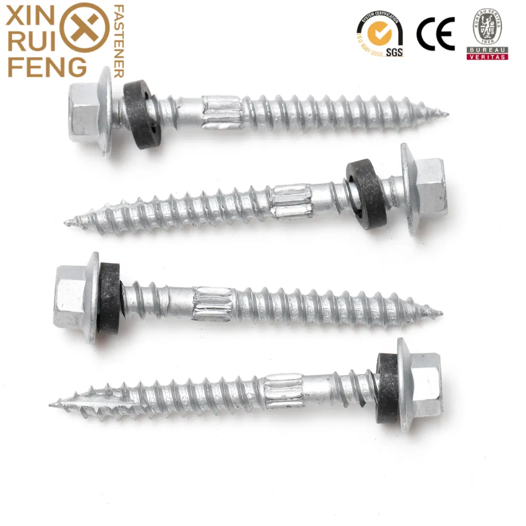 Hex Washer Head (HWH) Sheet Metal Screws Roof Self Drilling Metal Screws