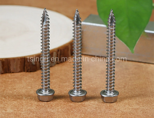 TGR/Tsingri Stainless Steel Hex Washer Type 17 Point Self-Tapping Screws