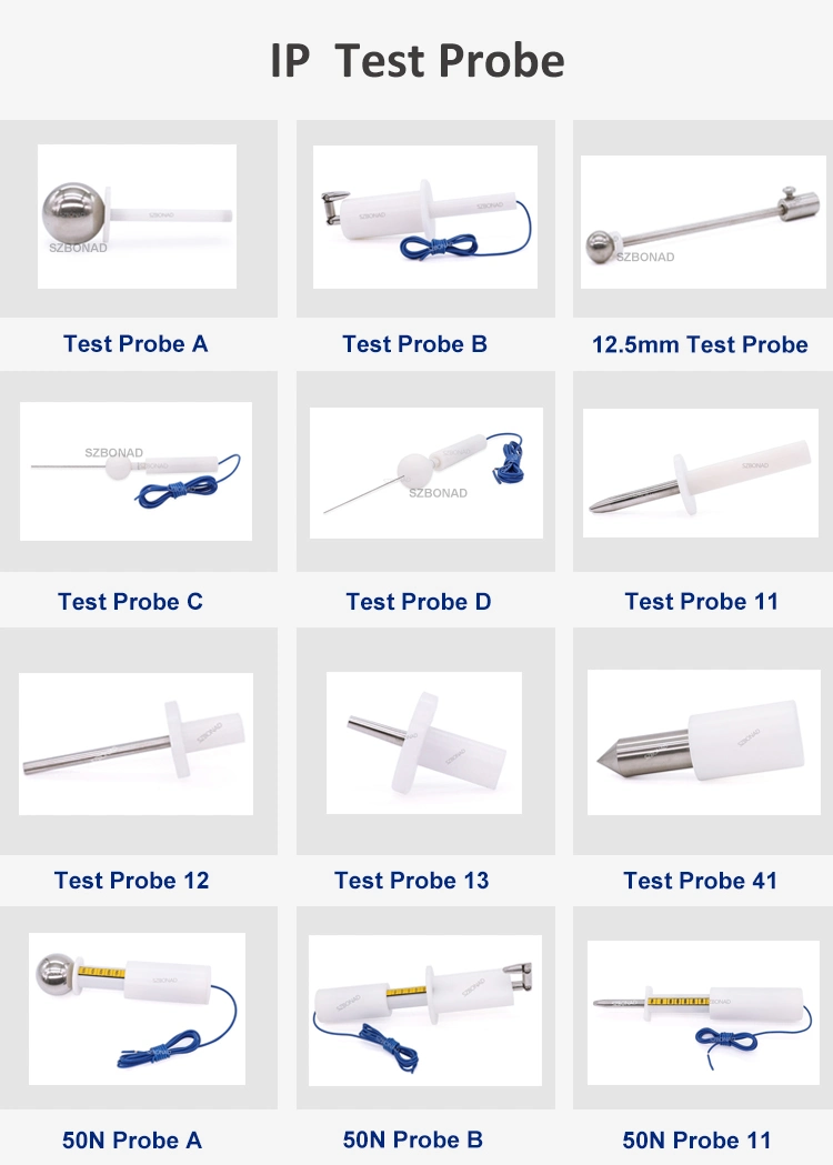 Accessibility Probe IEC60335 Test Finger Nail with a 50n Force