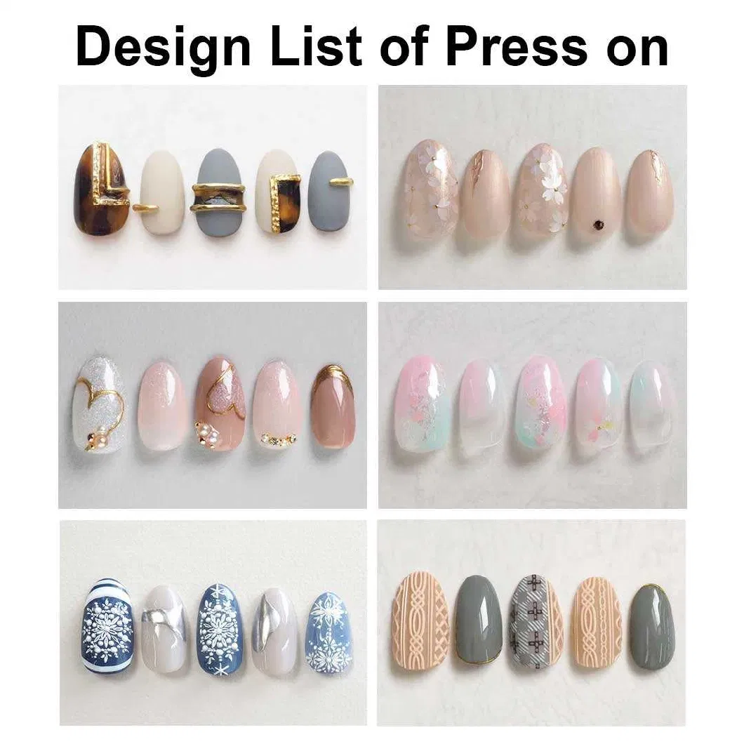 Style Luxury Design Bulk Press on Nails Short Round