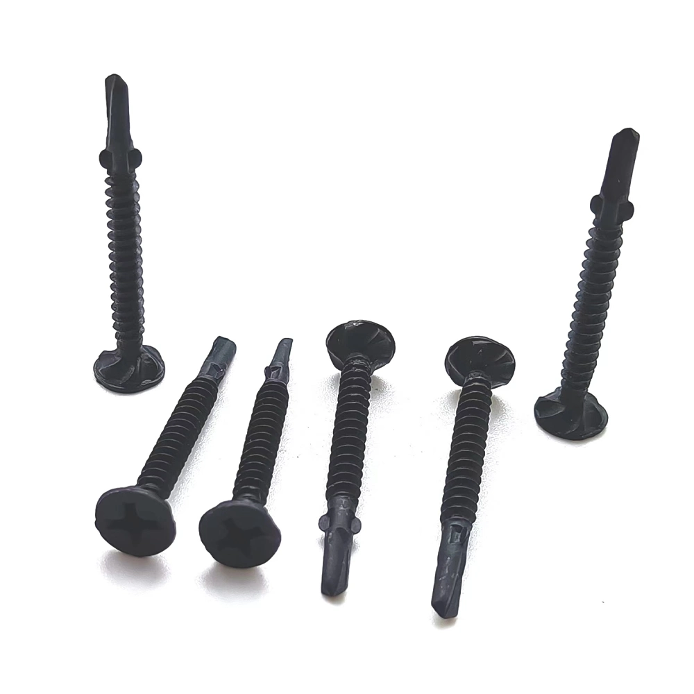 Wing Cross Recessed Raised Countersunk Csk Flat Head Self Drilling Screw