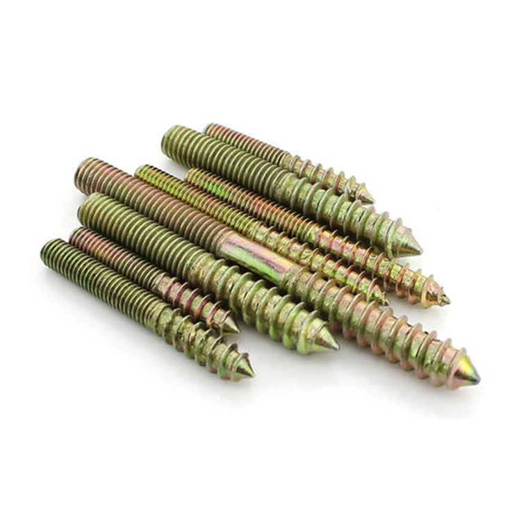 Pointed Tail Double Headed Self Tapping Wooden Drywall Screws Stud Bolt