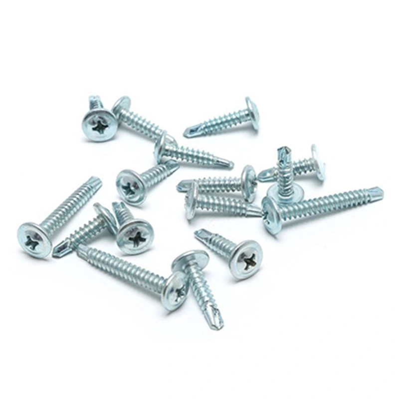 Galvanized Phillips Truss/Wafer Head Self Drilling Screw for Metal