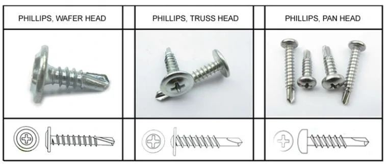 China Manufacturer C1022A/Stainless Steel Zinc Plated Self Tapping Screw/Self Drilling Screw Chipboard Screw/Hex Head Screw/Pan Head Screw