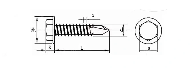 Carbon Steel Grade 4.8 8.8 10.9 12.9 Black Zinc Coated Phillips Pan Head Cylindrical Head Self-Drilling Screws DIN7504