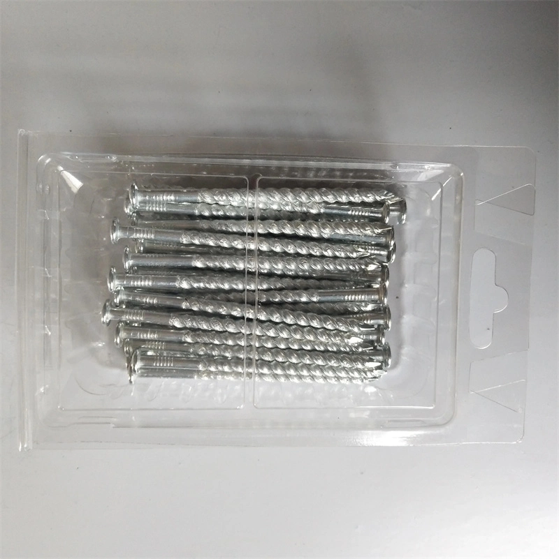 Galvanized Steel Common Steel Wire Spiral Ring Shank Nail for Pallet