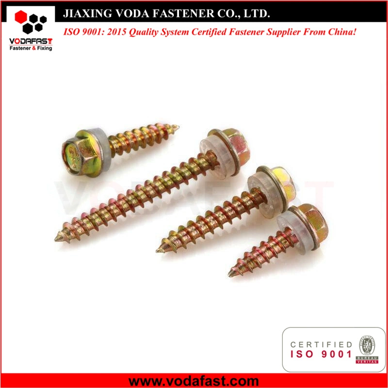 Vodafast Yellow Zinc Plated Wood Screws Drywall Screw