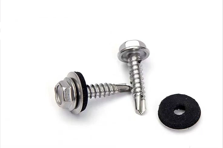 Hex Head SDS Screw Self Drilling Screw with EPDM Rubber Washer