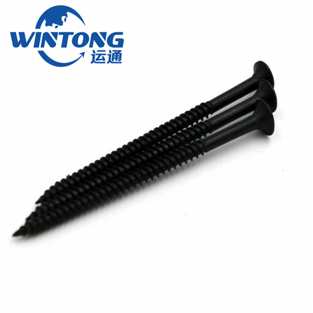 Black Zinc Plated Countersunk Head Self-Tapping Nails/Large Flat Headself-Tapping Nails