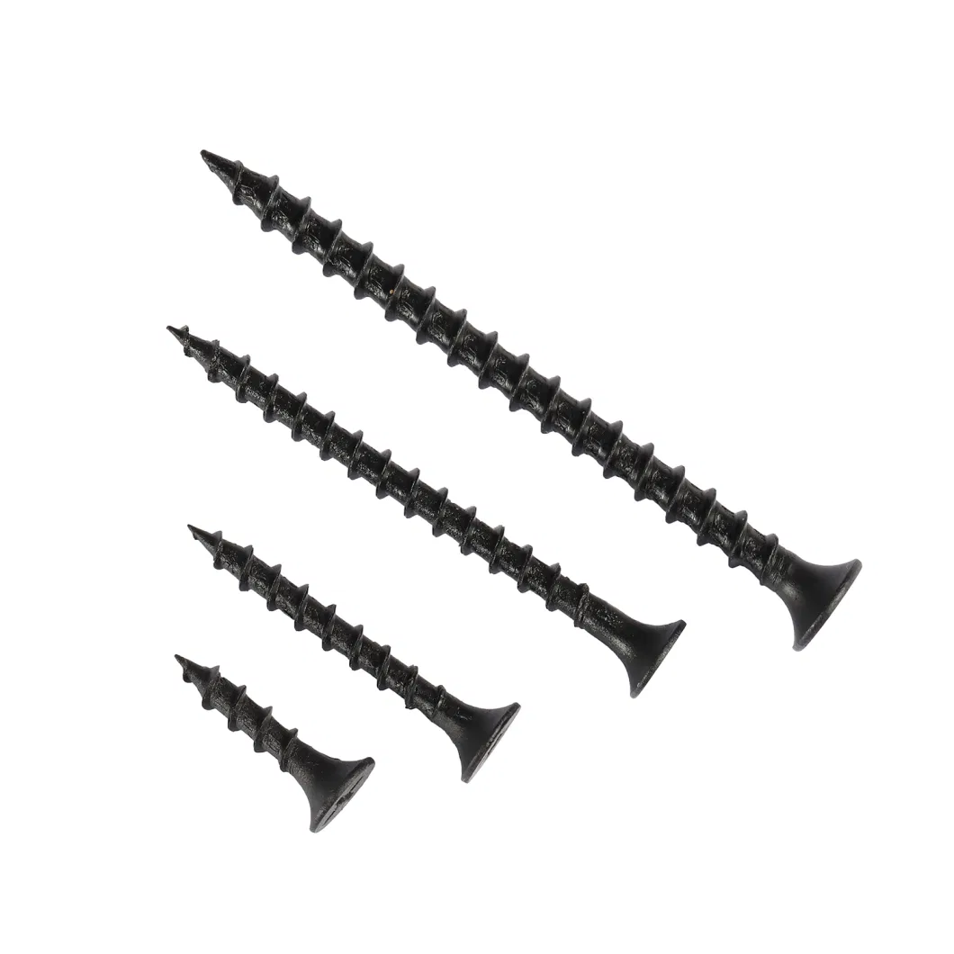 Black Gray Phosphated Bugle Head Drywall Screw for Drywall