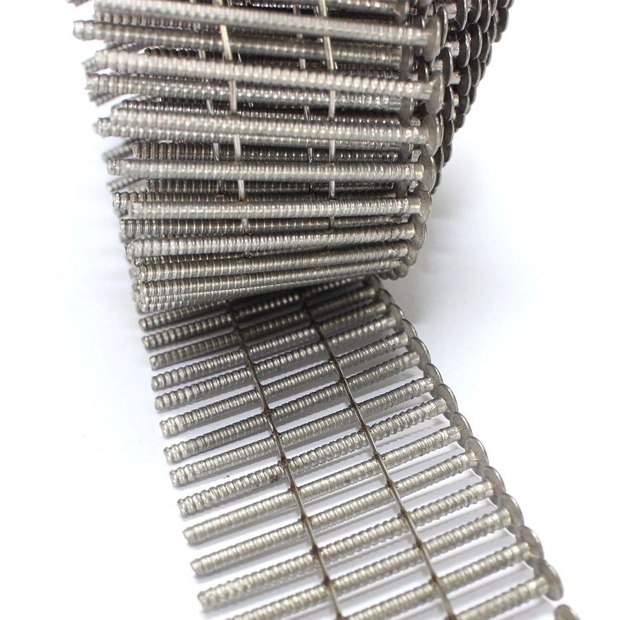 15 Degree 304 Stainless Steel Ring Shank Coil Nails