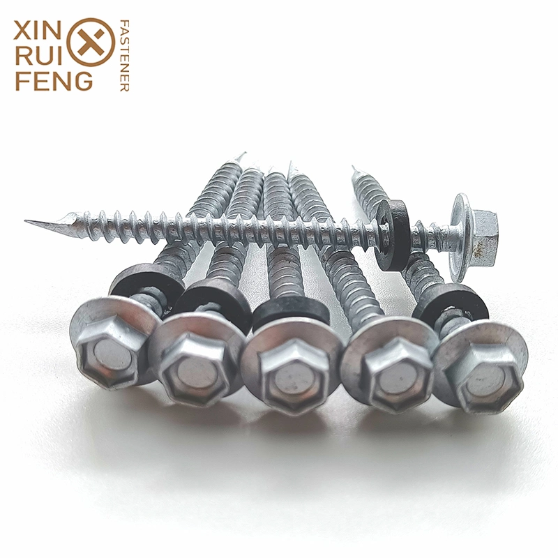 Xinruifeng Fastener Nails China Spoon Point Roof Hex Head Self Drilling Screws