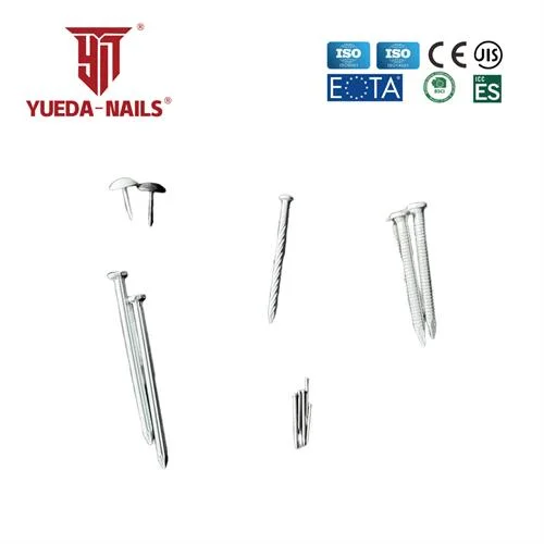 Shanghai Yueda Building Common HDG Bright Eg SS304 Loose Nails for Construction