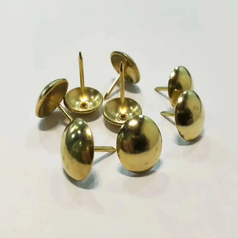 Decorative Tacks Furniture Nails Antique Pins Pattern Hollow Upholstery Flathead Sofa Nail for Table Chair and Bed