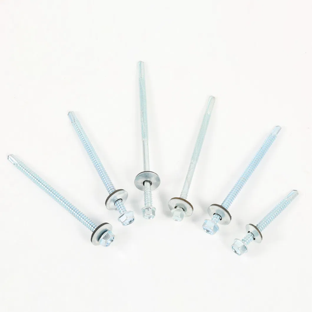 Carbon/Stainless Steel Hex Washer Head Self Drilling Screw/Roofing Screw